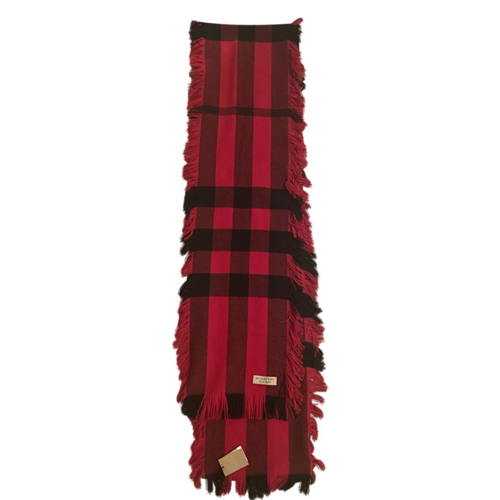 New Burberry wool scarf
